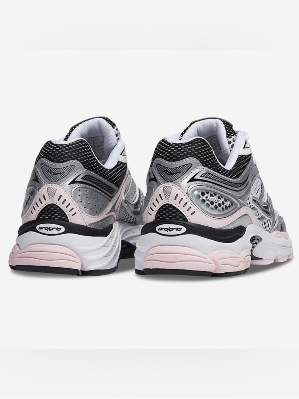 Saucony Men's Silver/Pink Retro
ProGrid Omni 9 Lifestyle Sneaker—11 - Picture 11 of 15